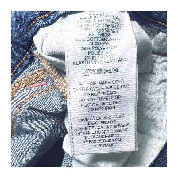 True Religion Womens Billie Mid Rise Whiskered Straight Leg Jeans Sz 30 New - Picture 8 of 11